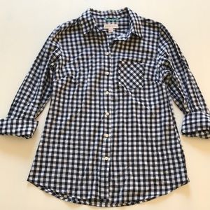 Merona Blouse (Navy and White) Size XS - Like New
